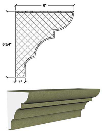 Cornice, 6